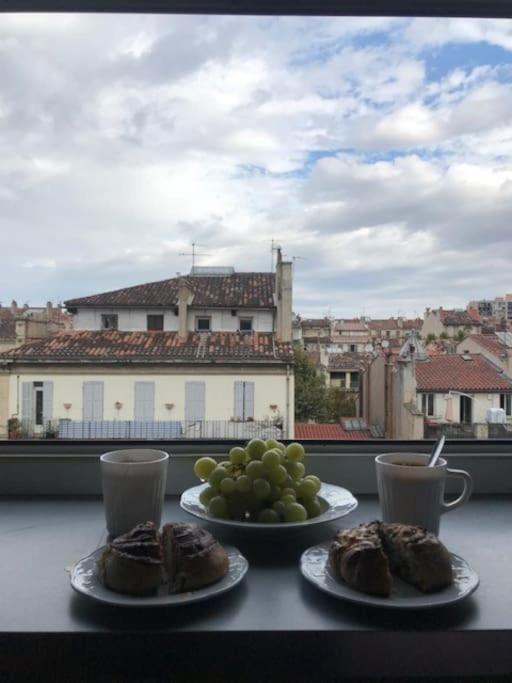 מרסיי Grand Studio Avec Vue Sur Notre Dame De La Garde מראה חיצוני תמונה
