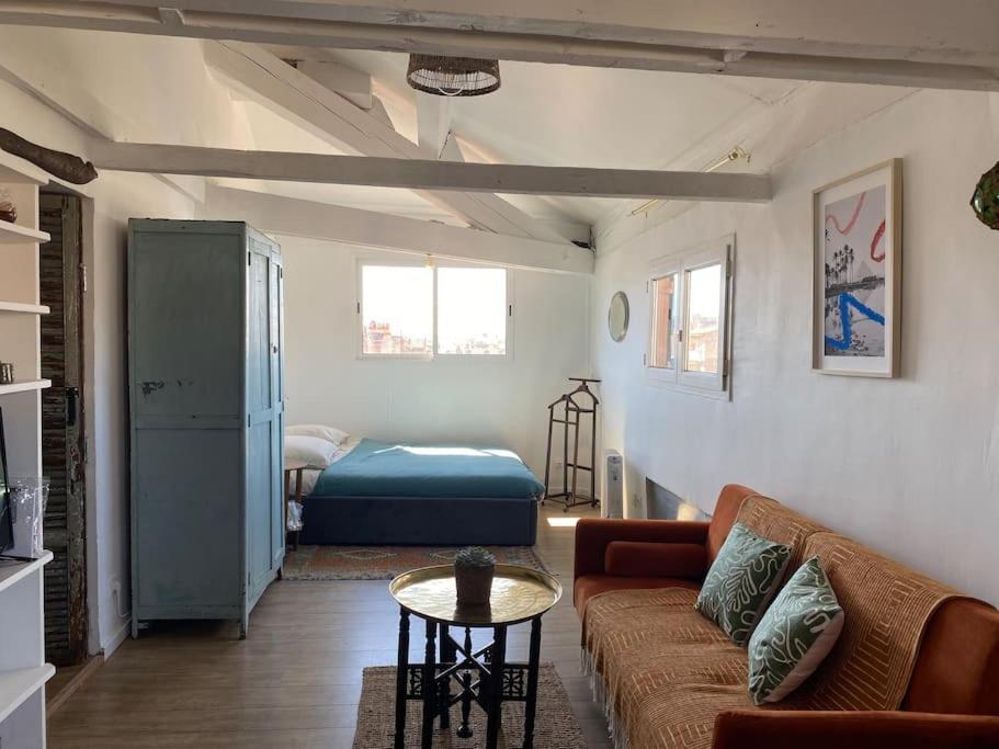 מרסיי Grand Studio Avec Vue Sur Notre Dame De La Garde מראה חיצוני תמונה