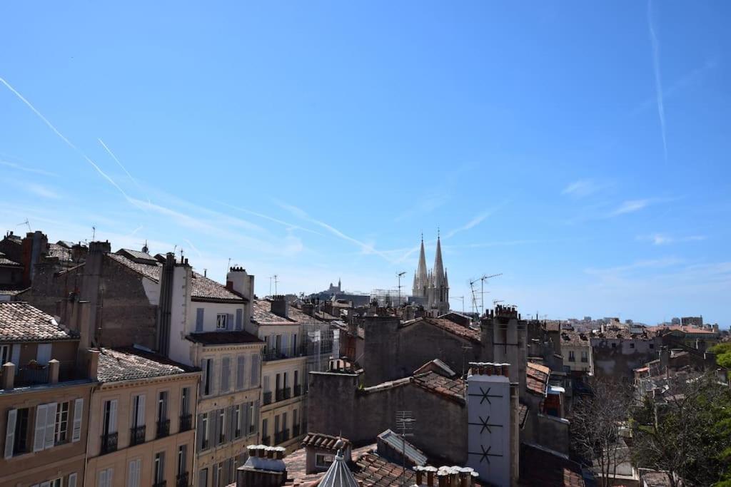 מרסיי Grand Studio Avec Vue Sur Notre Dame De La Garde מראה חיצוני תמונה